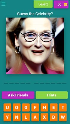 Celebrity Quiz Challenge - Screenshot 2