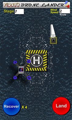 Firsty Drone Lander - Screenshot 1