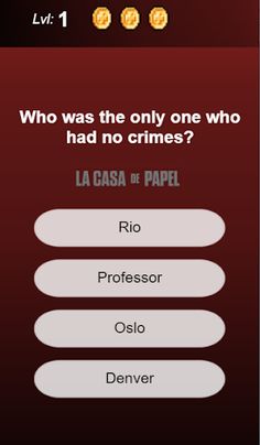 La Casa - Quiz - Screenshot 1