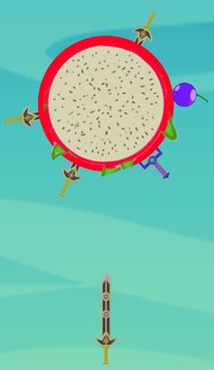 Throw Target Fruit Dragon - Screenshot 2