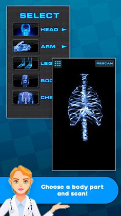 Dr. Simulator: Full Body X-Ray - Screenshot 2