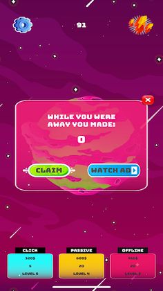 Astro Clicker - Screenshot 4