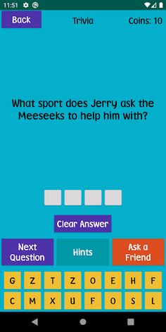 Quiz about Rick and Morty - Screenshot 3