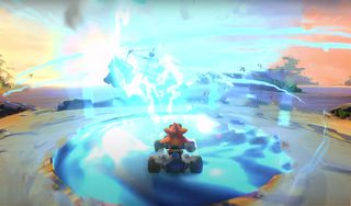 Crash tag team kart racing - Screenshot 1