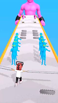 Chainsaw Run 3D Game - Screenshot 2