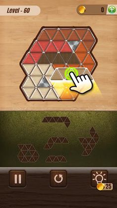 Wood Block Puzzle : Tangram - Screenshot 2