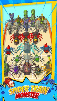 Merge Spider : Run And Battle - Screenshot 1