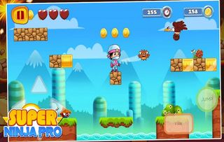 Super Ninja PRO - Jungle Adven - Screenshot 3