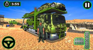 US Army Truck Sim Vehicles - Screenshot 1