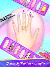Nail Art Game Nail Salon Games - Screenshot 5