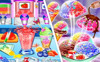 Rainbow Ice Cream Party - Screenshot 3