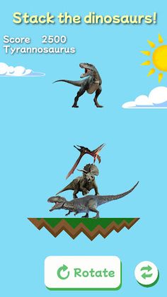 Dinosaur Tower - Screenshot 1