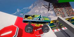 Superhero Mega Ramp Car Stunt - Screenshot 3