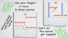 Scribble Worm - Screenshot 4