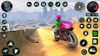 GT Moto Stunts 3D: Bike Games - Screenshot 2