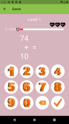 Maths Brain Game - Screenshot 2