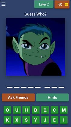 Teen Titans Quiz - Screenshot 2