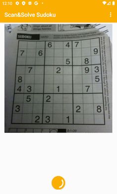 Scan&Solve Sudoku - Screenshot 3