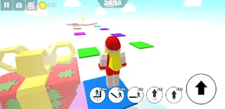 Christmas parkour sweet girl - Screenshot 1