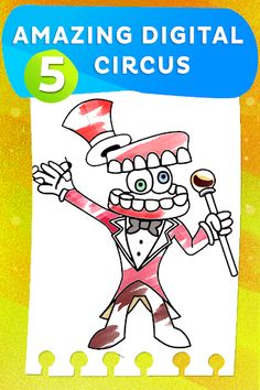 Amazing Digital Circus colorin - Screenshot 2