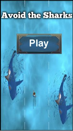 Avoid the Sharks - Screenshot 1