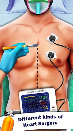 Heart Surgery Doctor Care Game - Screenshot 2