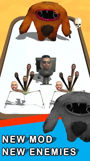 Joy Woolly Ville: 3D Merge War - Screenshot 2