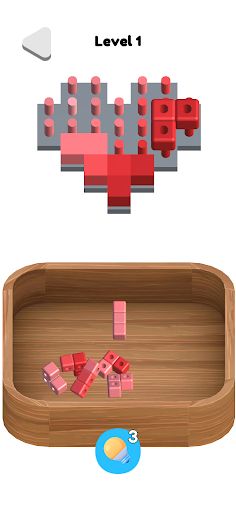 Color Cubes : Jigsaw Puzzle - Screenshot 2