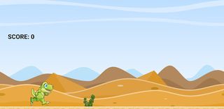 Dino T-Chro Runner - Screenshot 2