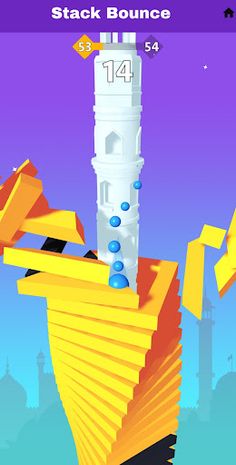 Stack bounce Online Ball - Screenshot 1