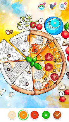Magic Color by Number-Painting - Screenshot 2
