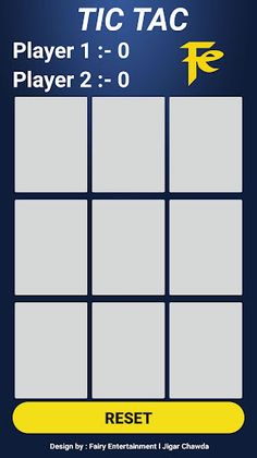Tic Tac Toe Game by FE - Screenshot 1