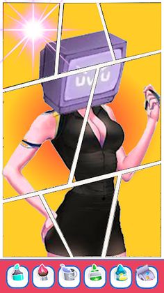 Adult Skibydy Toilet Coloring - Screenshot 2