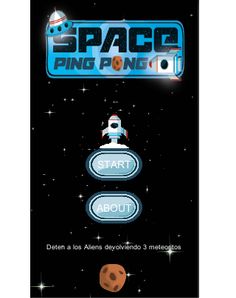 Space Ping Pong - Screenshot 2