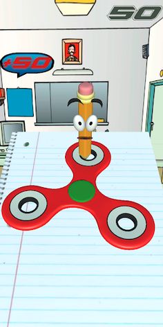 Hit the Fidget Spinner 3D Game - Screenshot 3