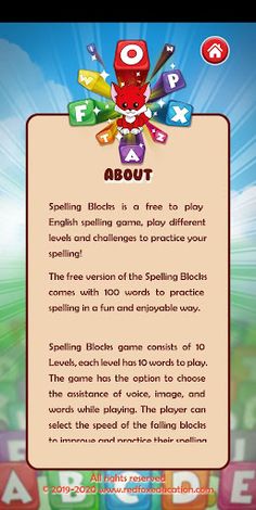 Spelling Blocks - Free spellin - Screenshot 3