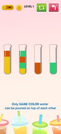 Water Sort Color Match Puzzle - Screenshot 4