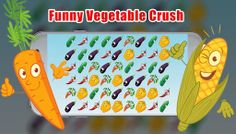 vegetable crush game - Screenshot 4