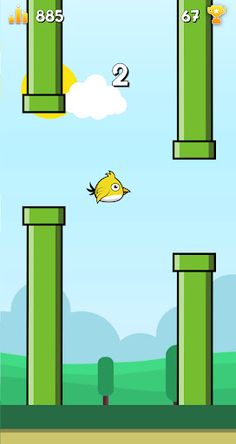 Flippy Bird - Flying bird - Screenshot 1