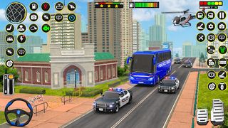 US Police Transporter Bus Game - Screenshot 3
