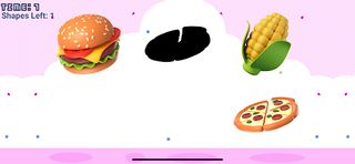 Match Food items for Kids - Screenshot 1