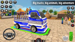 Animal Cargo Truck Game 3D - Screenshot 2
