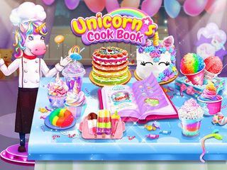 Rainbow Unicorn Secret Cook Bo - Screenshot 1