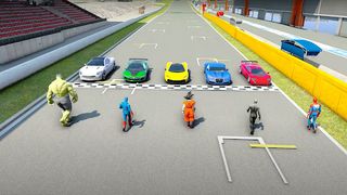 Superhero Tricky Car Stunts - Screenshot 3