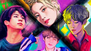 Kpop Paint by Numbers BT21 - Screenshot 2