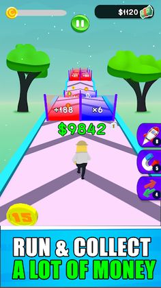 Cash Road - Run Master 3D Game - Screenshot 1
