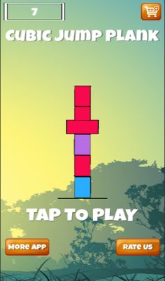 Cubic Jump Plank - Screenshot 1