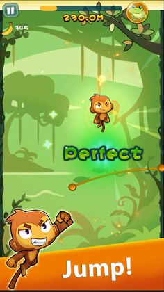 Jump Monkey:Saving Amazon - Screenshot 4