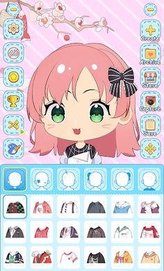 Aymi Anime Avatar Maker:emoji - Screenshot 3