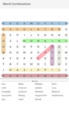 Word Combination King - Screenshot 2